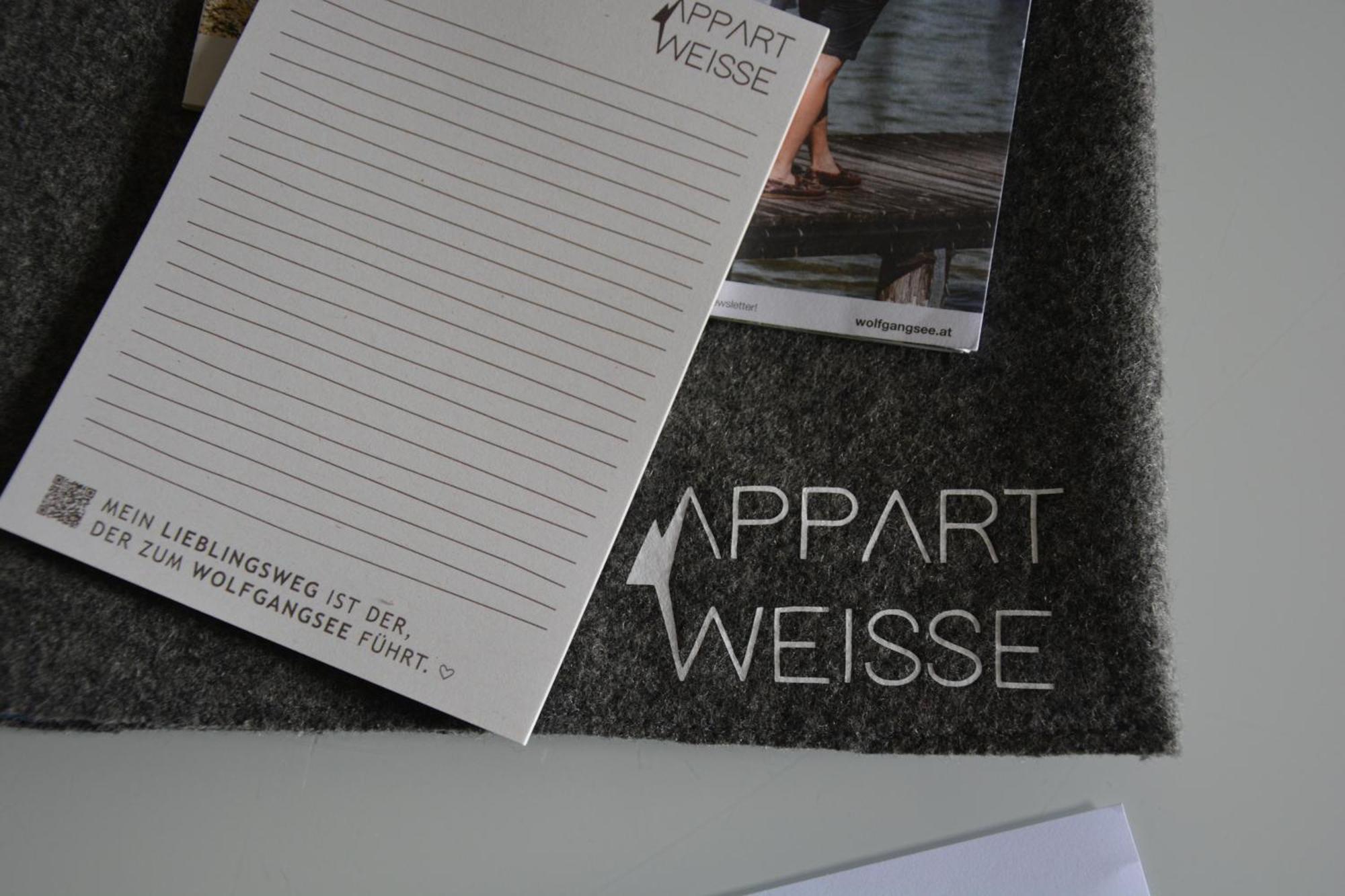 Appart Weisse Urlauben Am Wolfgangsee Sankt Gilgen Exterior photo