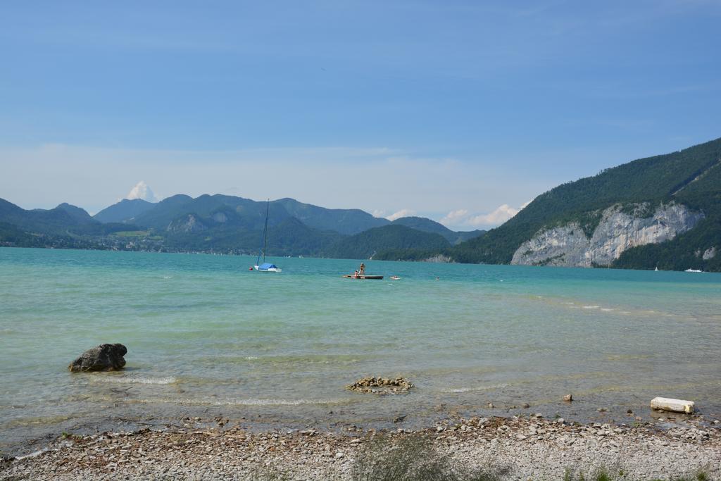 Appart Weisse Urlauben Am Wolfgangsee Sankt Gilgen Exterior photo